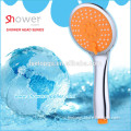 ABS plastic colorful multi functional bathroom water shower head